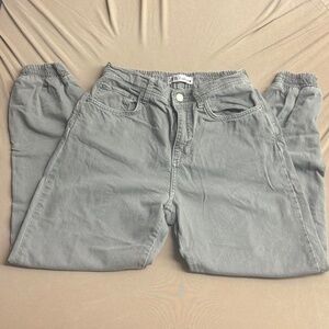 Zara Women's Grey Jogger Jeans